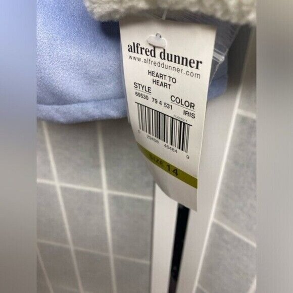 NWT ALFRED DUNNER FAUX SWEDE JACKET - Picture 2 of 5